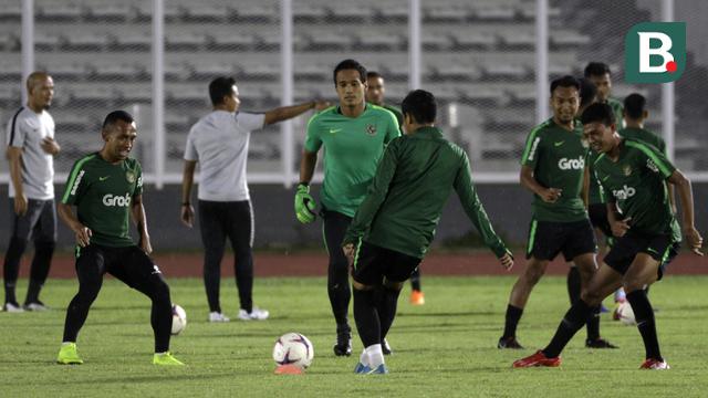 Latihan Timnas Indonesia