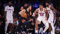 Hasil NBA: Knicks Unggul 2-0 dari Sixers, Spurs Balas Kalahkan Timberwolves