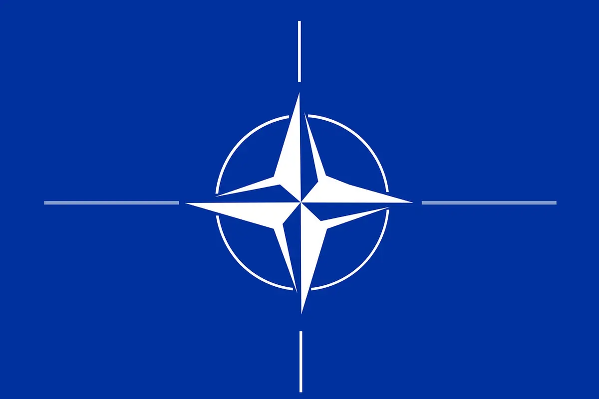 Ilustrasi bendera NATO