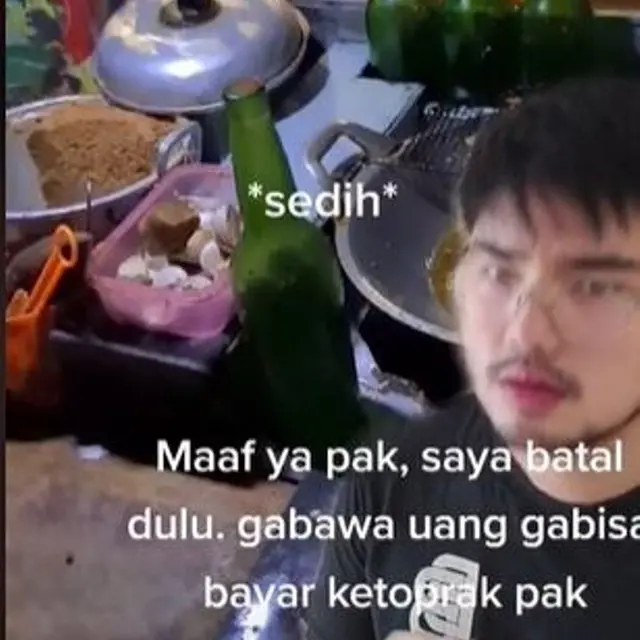 Penjual Ketoprak Ajarkan Berbagi Tak Harus Menunggu Kaya