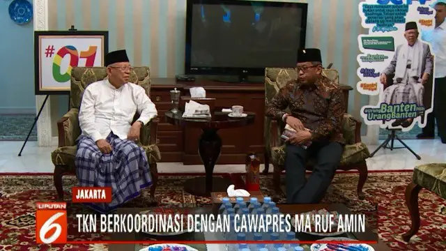 Dalam pertemuan ini, Hasto menyampaikan sejumlah persoalan kepada Ma'ruf Amin, di antaranya hasil sejumlah lembaga survei yang dianggap positif pasca-debat hingga rencana safari politik TKN ke Aceh.