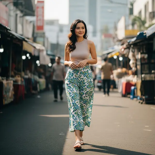 Model Celana 7/8 Wanita yang Wajib Dimiliki