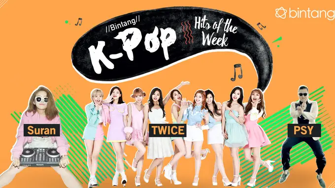 [Bintang] Bintang K-Pop Hits of the Week: TWICE, PSY, Unnies, Suran