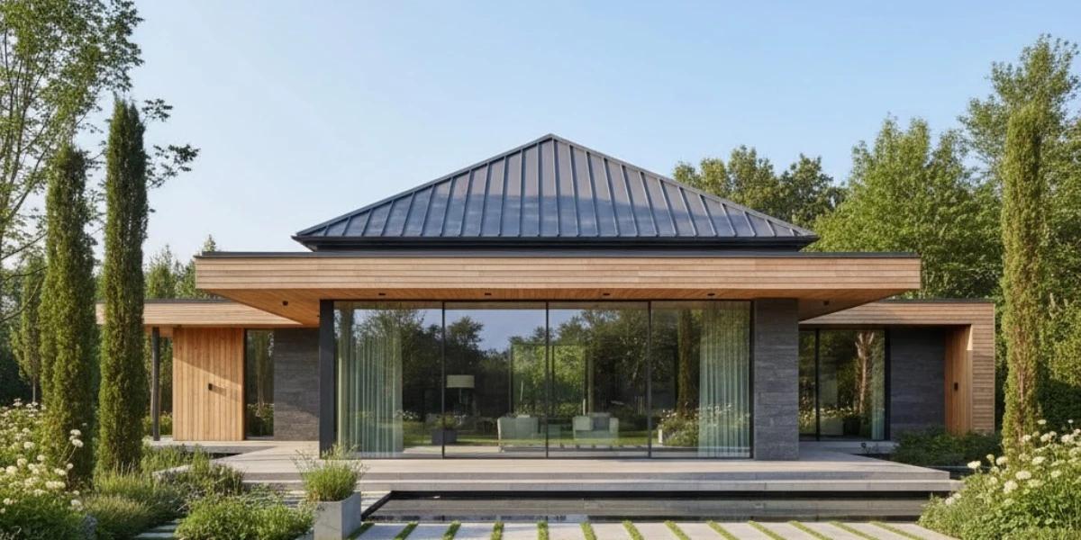 Ilustrasi Rumah Minimalis Atap Limas