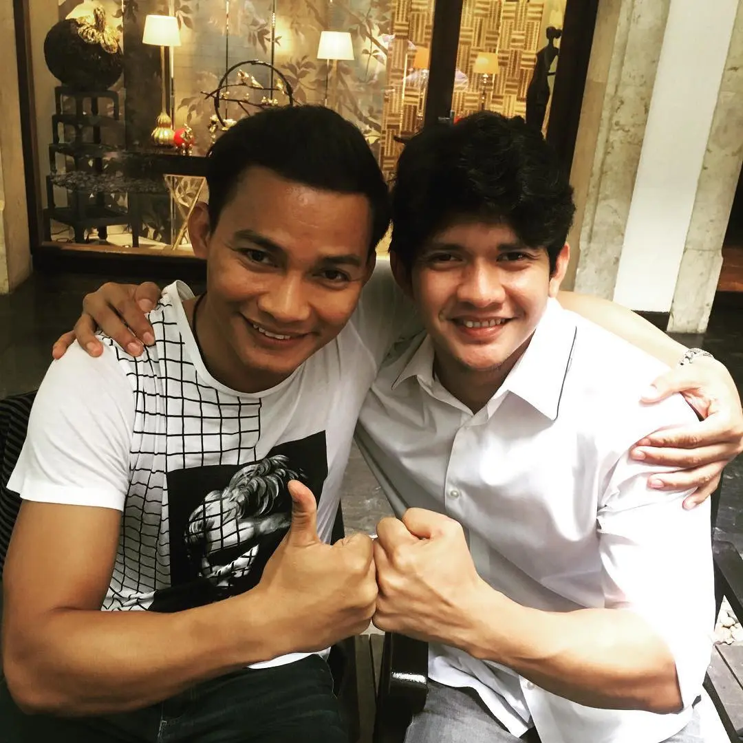 Tony Jaa dan Iko Uwais (Sumber: Instagram/ @tonyjaaofficial)