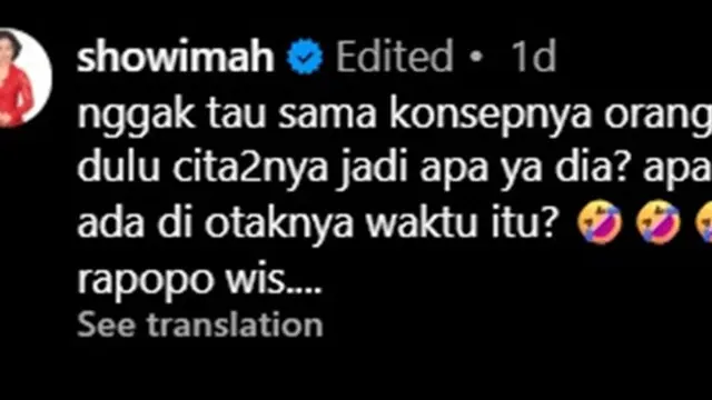Gaya Soimah Waktu Muda