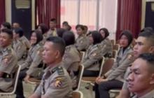 Detik-detik Pengumuman Penempatan Tugas Perwira Muda Polri, Tegang Tak Bisa Senyum Sedikitpun