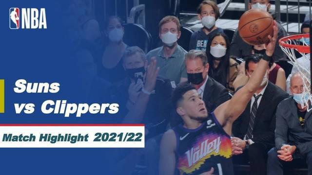 Berita video highlights NBA, pertandingan antara Phoenix Suns melawan LA Clippers dalam pertandingan lanjutan NBA 2021/2022, Rabu (16/2/2022).