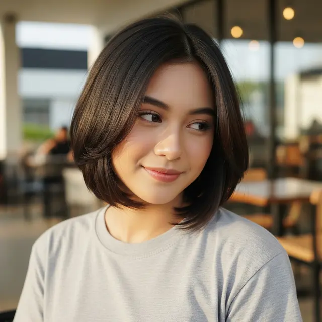 9 Model Rambut Italian Bob Praktis untuk Iklim Tropis