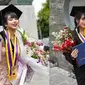 Momen wisuda Ghea Indrawari (sumber: Instagram/gheaindrawari)