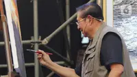 Sambil Melukis, SBY Amati Dinamika Pasar Modal