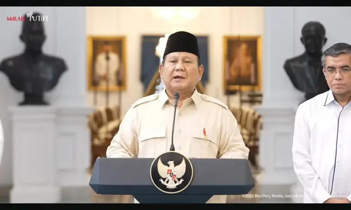 Prabowo Umumkan THR dan Gaji ke-13 ASN, TNI, Polri hingga Pensiunan, Ini Rinciannya