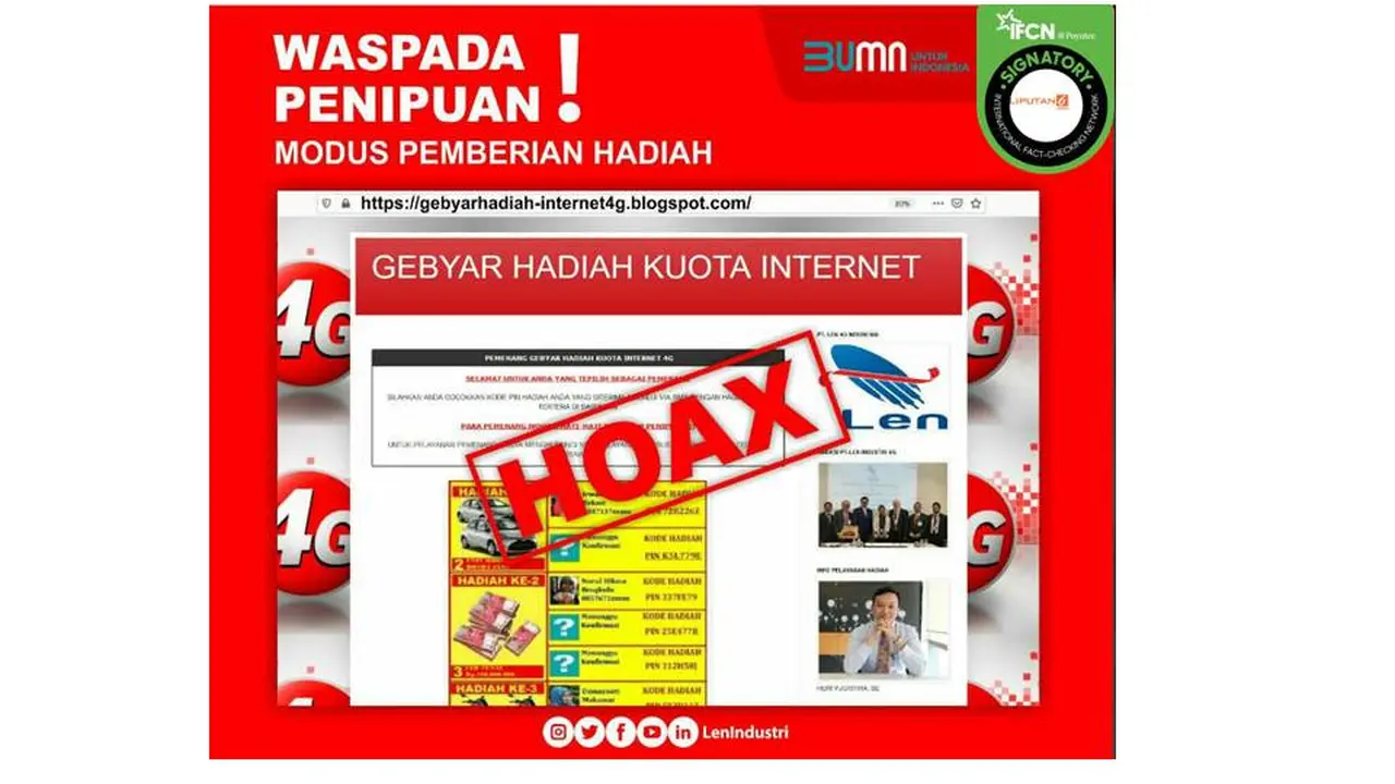 Cek Fakta PT Len Industri