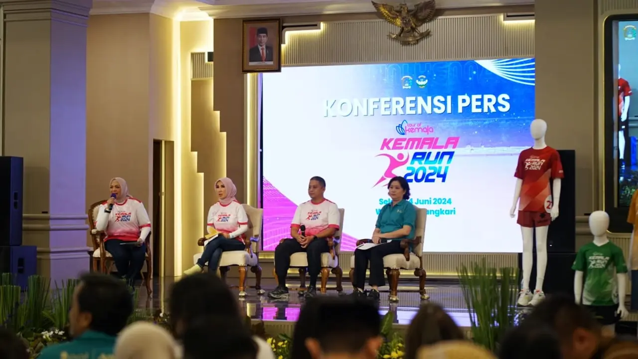Jumpa pers Kemala Run 2024
