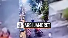 MODUS TANYA ALAMAT, PEMOTOR GASAK KALUNG IBU-IBU