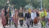 Kirab Bendera Pusaka Menuju Istana Merdeka