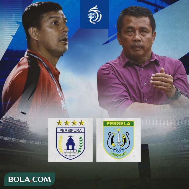 BRI Liga 1 - Duel Pelatih - Persipura Jayapura Vs Persela Lamongan