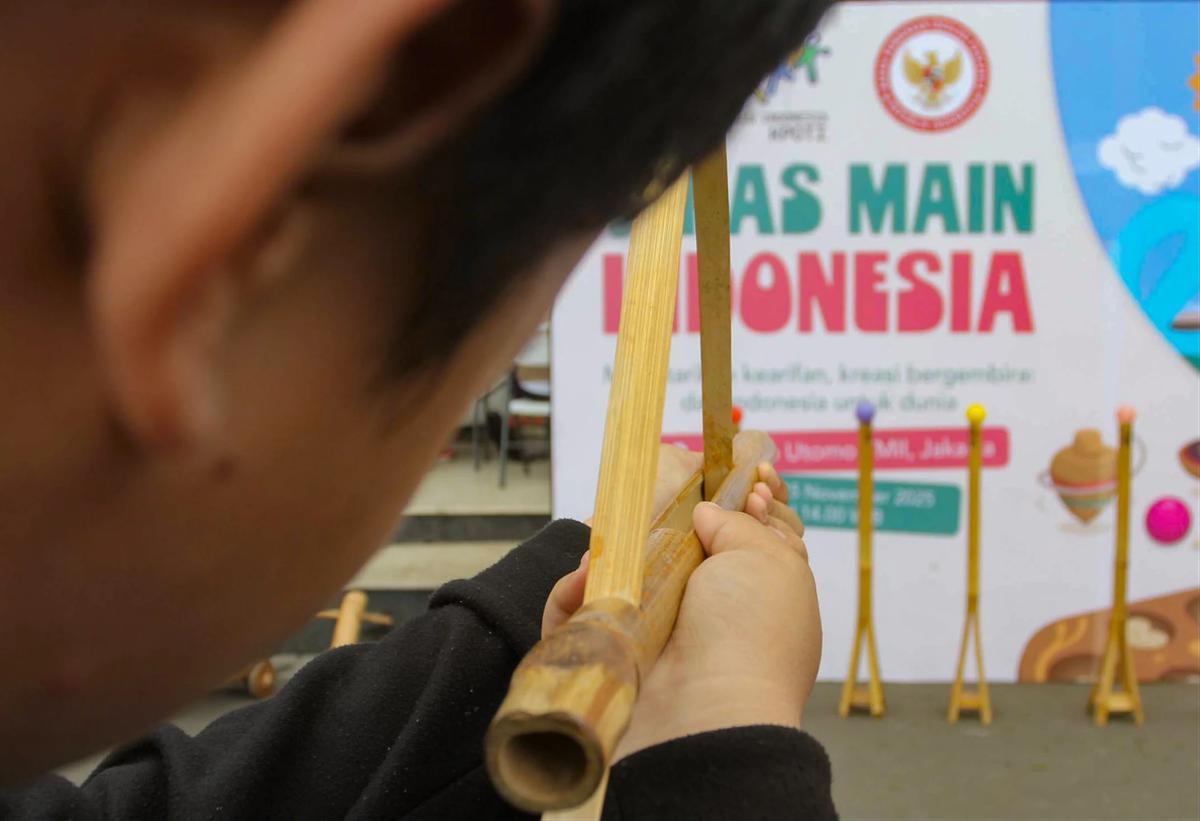 FOTO: Teras Main Indonesia 2025, Festival yang Menghidupkan Kembali Permainan Tradisional