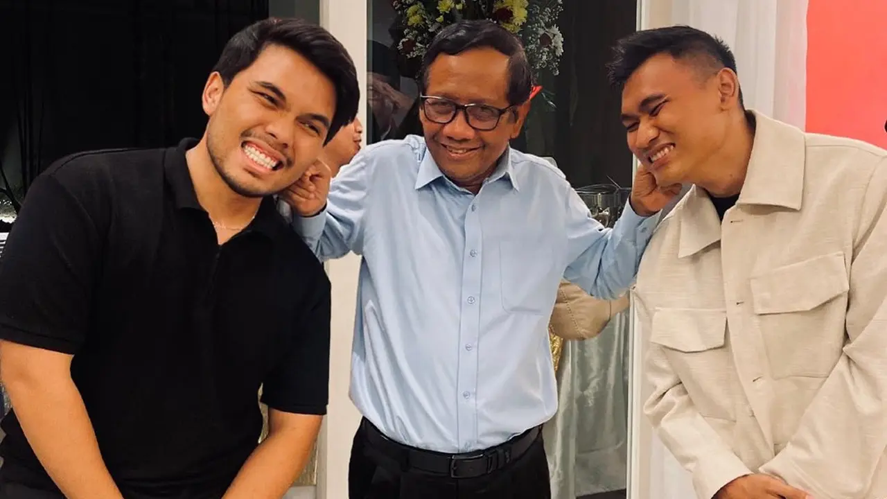 Thariq Halilintar dan Mahfud MD
