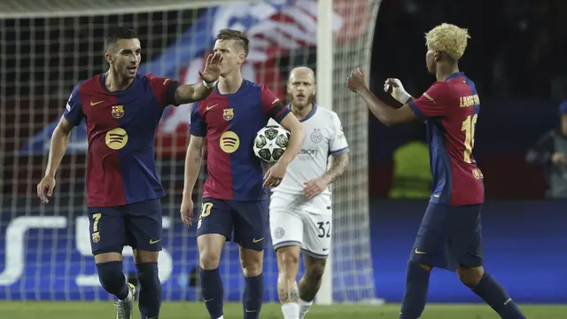 Barcelona vs Inter Milan, Liga Champions