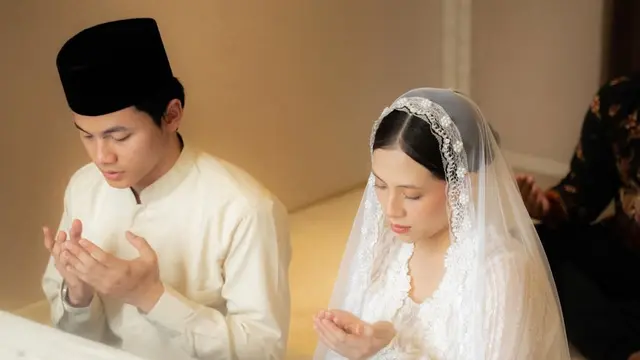 Adhisty Zara Menikah dan Hamil Anak Pertama, Tampil Cantik dengan Kebaya Putih di Hari Pernikahan