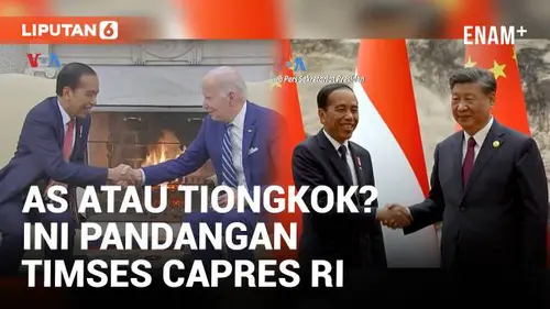 VIDEO: AS atau Tiongkok? Anies, Prabowo, Ganjar Adu Pandangan