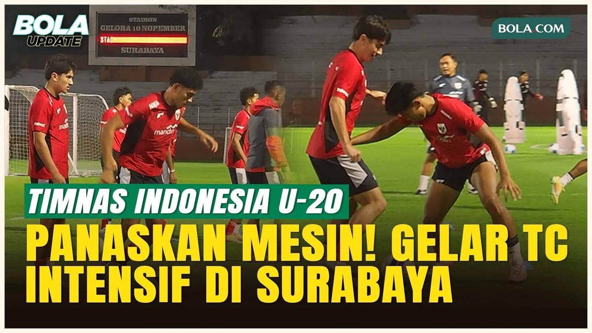 Timnas Indonesia U-20 Mulai Jalani TC Intensif di Surabaya, Matangkan Persiapan 2 Turnamen
