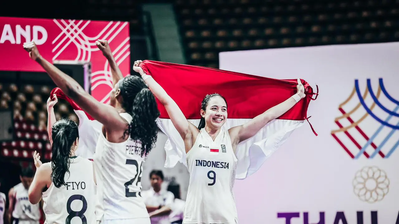Timnas basket putri 3x3 Indonesia rebut emas SEA Games 2025