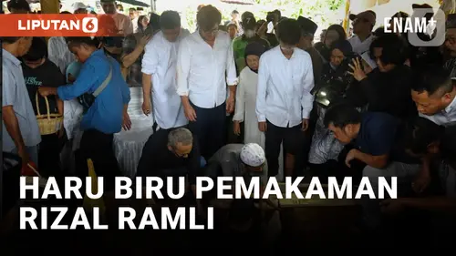 VIDEO: Prosesi Pemakaman Mantan Menko Kemaritiman Rizal Ramli