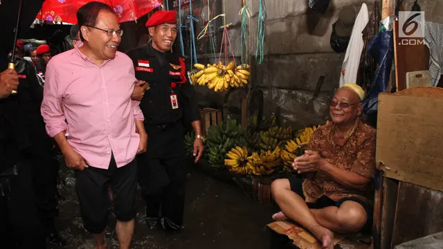 Gaya Rizal Ramli Dengarkan Keluhan Pedagang Glodok