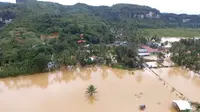 Banjir di Kecamatan Harau Kabupaten Limapuluh Kota. (Liputan6.com/ ist)