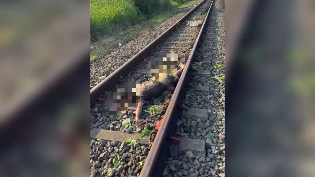Pedagang sayur keliling di Kabupaten Sukabumi, Jawa Barat (Jabar) tewas setelah tertabrak kereta api.