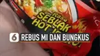 Baru-baru ini viral video tukang bakso merebus mi instan dengan bungkusnya. Video tersebut ramai komentar warganet.