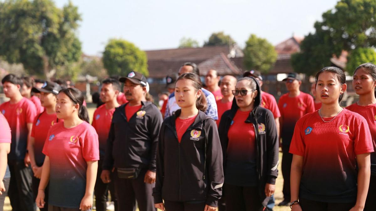 Panaskan Mesin Menuju Porprov Bali 2027, 285 Atlet Klungkung Ditempa Fisik dan Mental