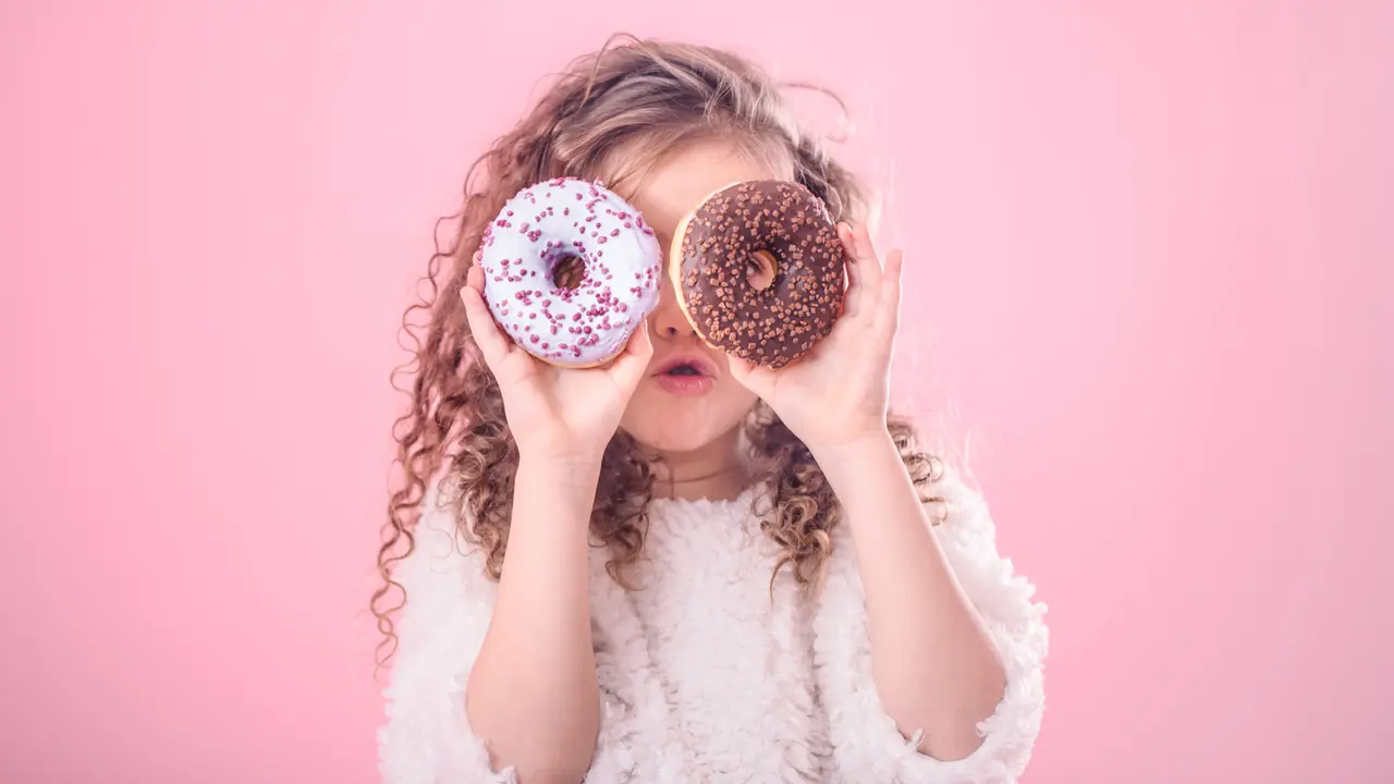 Ilustrasi anak obesitas