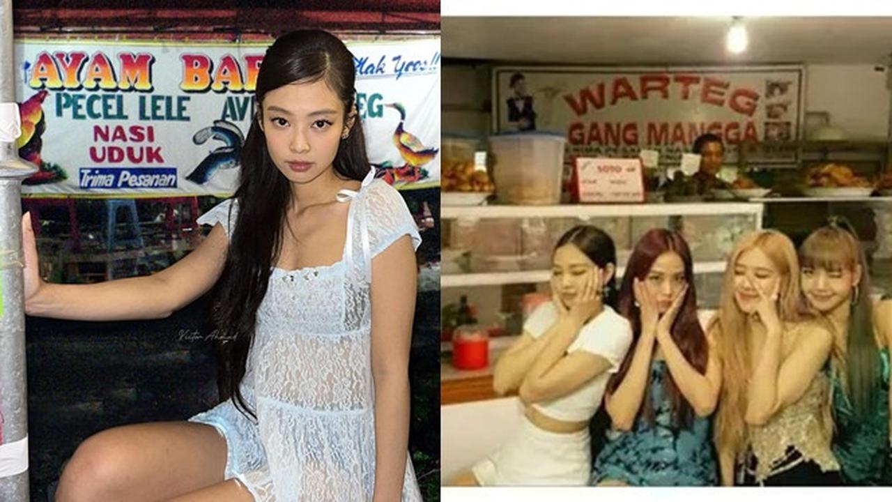 6 Editan Foto Jika Blackpink Makan di Pecel Lele dan Warteg Ini Kocak