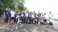 Selamatkan Laut Lewat World Cleanup Day di Pantai Minahasa Selatan
