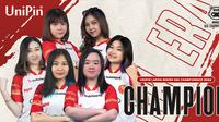 Juarai UniPin Ladies Series SEA Championship 2022 (Foto: UniPin)