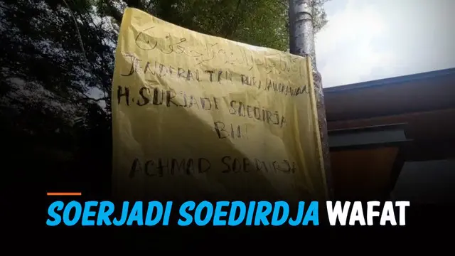 VIDEO: Eks Gubernur DKI Soerjadi Soedirja Wafat