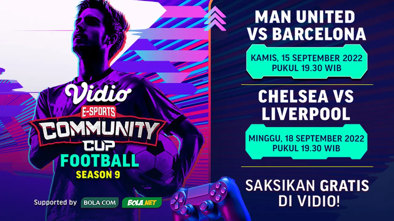 Link Live Streaming Vidio Community Cup Football Season 10 : Chelsea Vs Liverpool