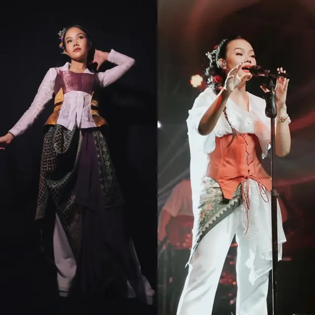 9 Potret Yura Yunita yang Kerap Tampil Stylish dengan Kain Nusantara