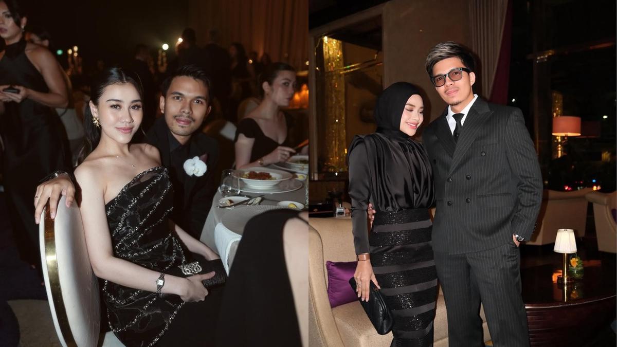 Adu Gaya Aurel Hermansyah dan Aaliyah Massaid Pakai Dress Hitam Glamor, Kompak Tampil Elegan