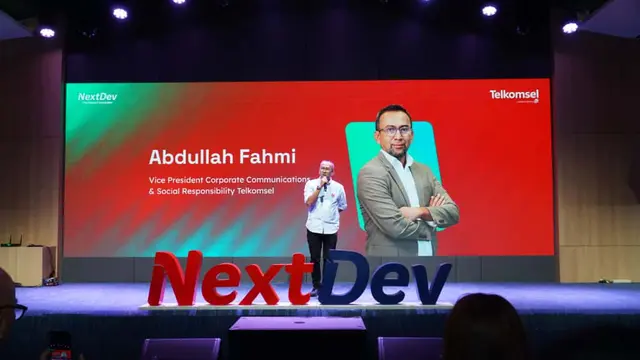 VP Corporate Communications & Social Responsibility Telkomsel, Abdullah Fahmi. Credit: Telkomsel