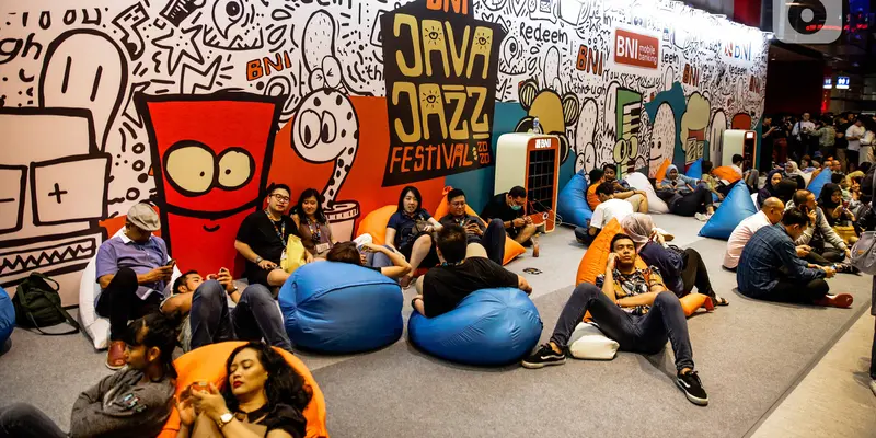 Melihat Suasana Java Jazz Festival 2020