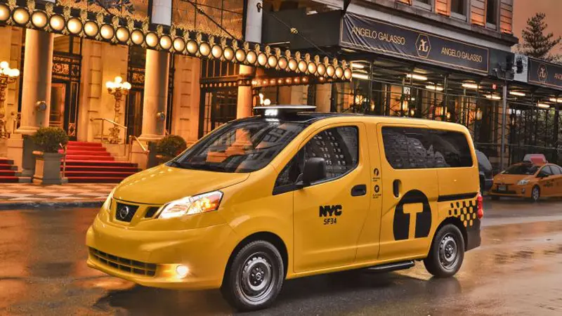 Nissan Evalia Dipakai Jadi Taksi Di New York