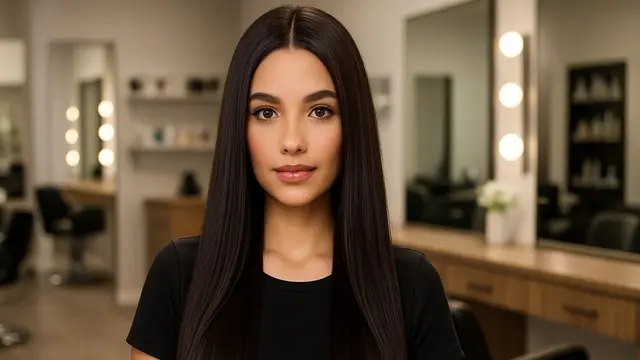 Inspirasi Warna Rambut Panjang Lurus