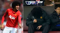 Skuat MU Bertanding, Fellaini Justru Asyik Main HP