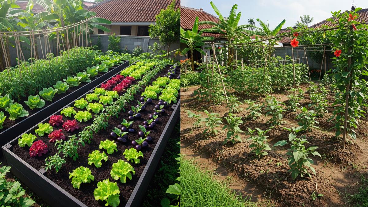 Bedengan Tinggi Vs Langsung di Tanah, Mana Cara Terbaik untuk Menanam Sayur?