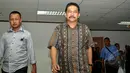 Bonaran Situmeang saat tiba di ruang sidang Pengadilan Tipikor, Jakarta, Senin (11/5/2015). Bonaran terbukti menyuap Akil Mochtar dan divonis hakim 4 tahun penjara ditambah denda Rp200 juta subsider 2 bulan kurungan. (Liputan6.com/Yoppy Renato)