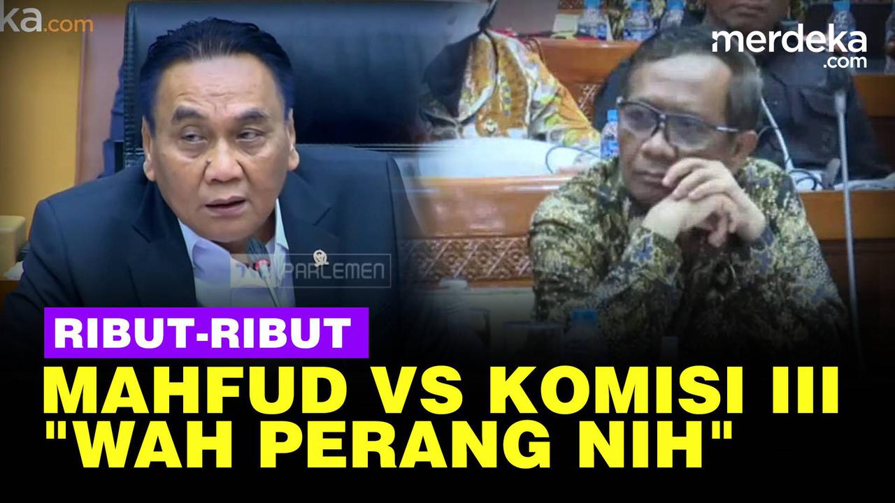 VIDEO: Bambang Pacul Singgung Jiwa Korsa Komisi III Hingga Sebut Perang ke Mahfud